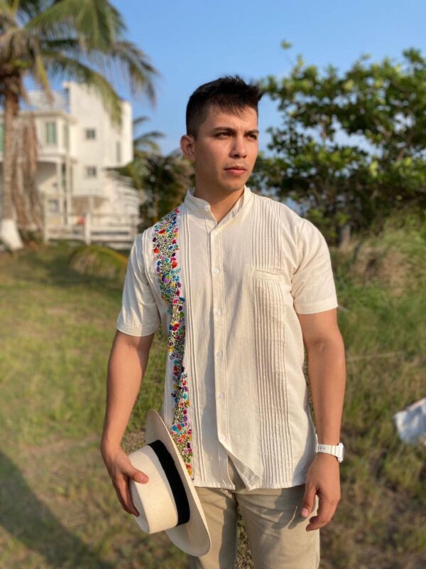Guayabera Jardin Mao