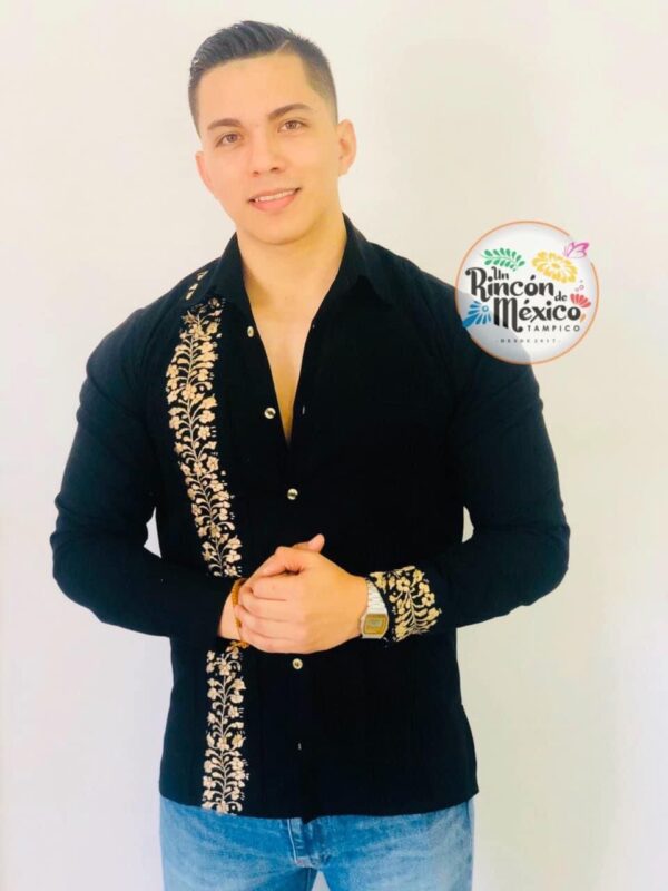 Guayabera Oro de Noche - Image 5