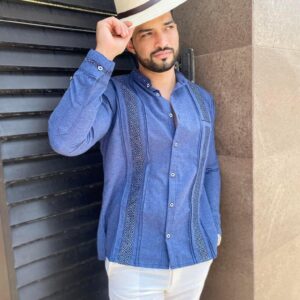 Guayabera Mezclilla