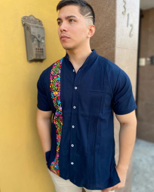 Guayabera Rincon de Mar Mao