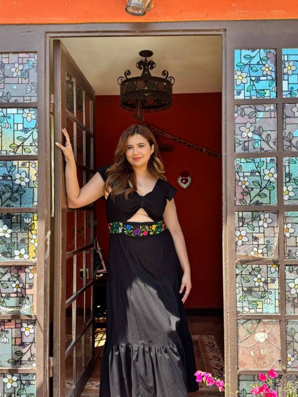 Vestido Moño Negro