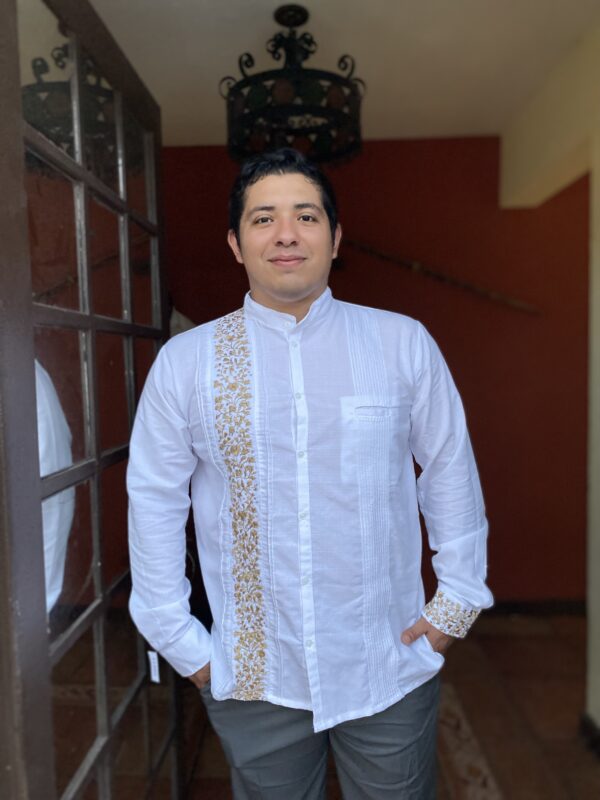 Guayabera Sol de Oro Mao - Image 2
