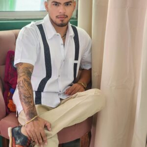 Guayabera Azulado