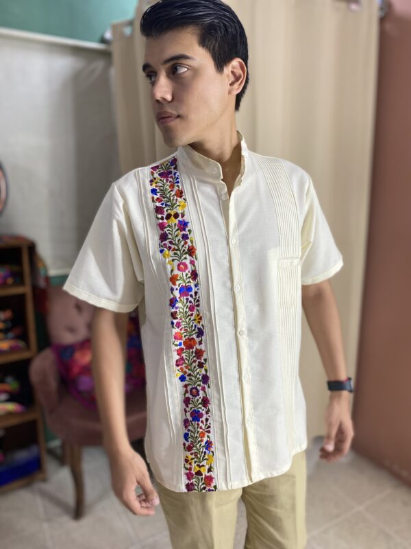 Guayabera Jardin Mao - Image 3