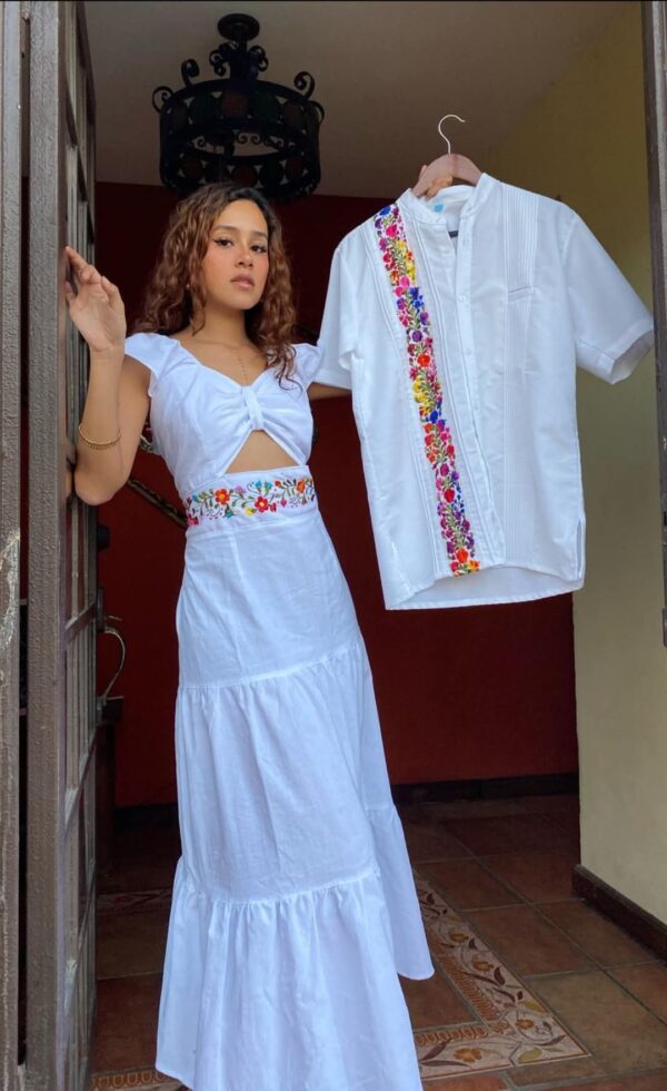 Vestido Moño Blanco - Image 3