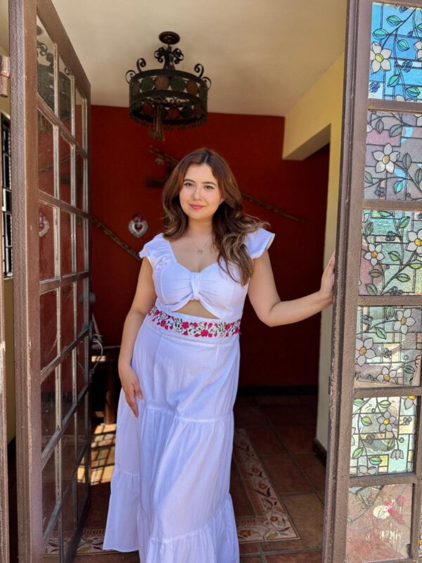 Vestido Moño Blanco - Image 2