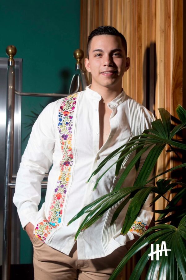 Guayabera Jardin Mao