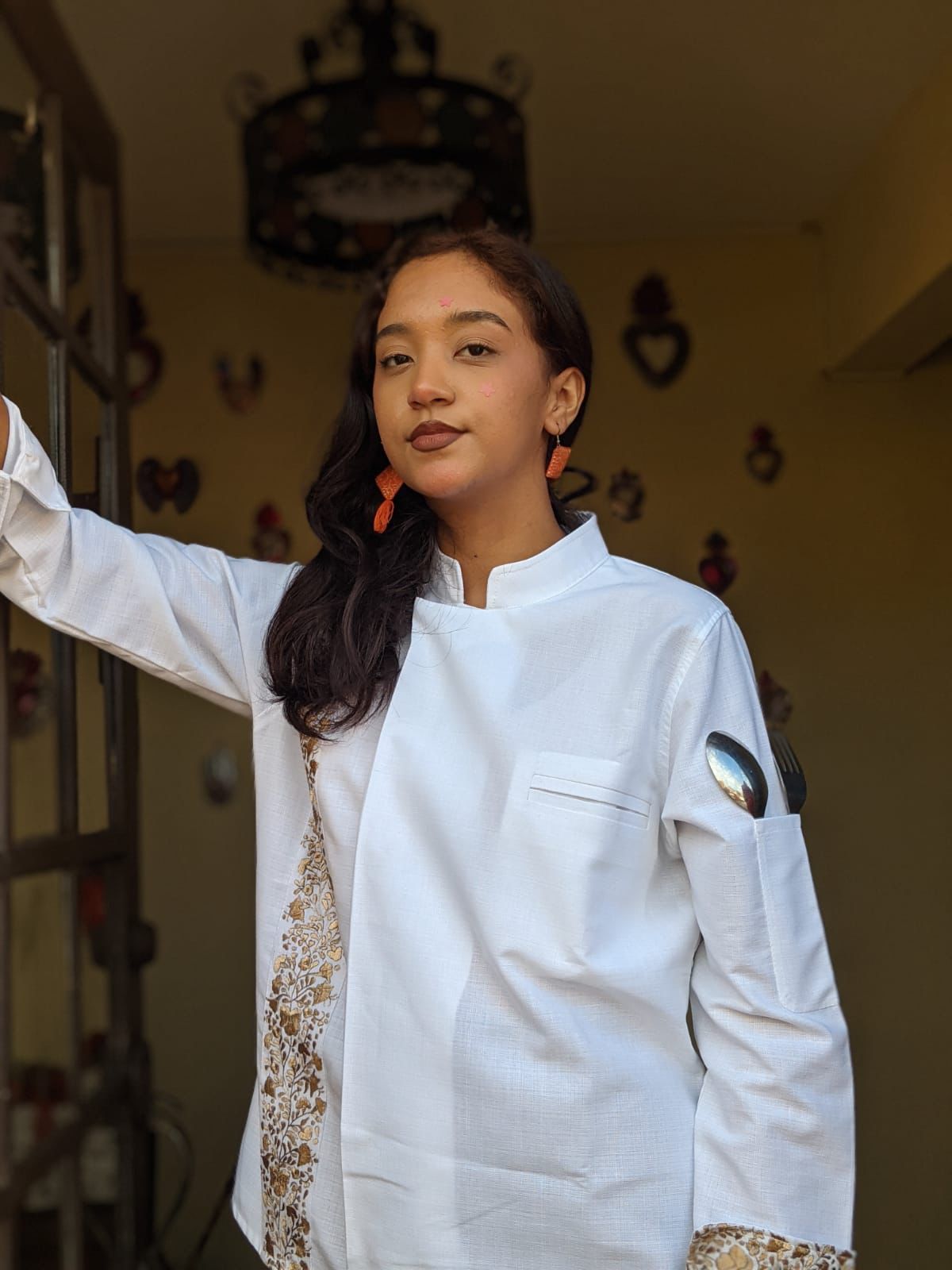 Filipina BORDADA de CHEF(SOBRE PEDIDO) - Image 3