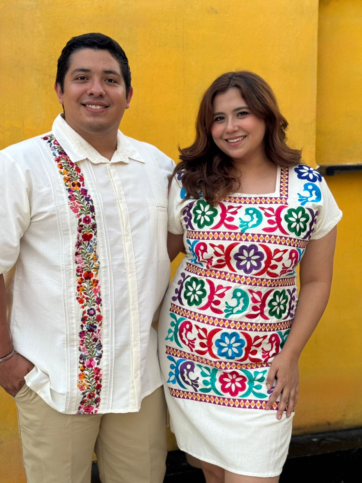 VESTIDO SEMI CORTO DE MANTA ,OAXACA - Image 3