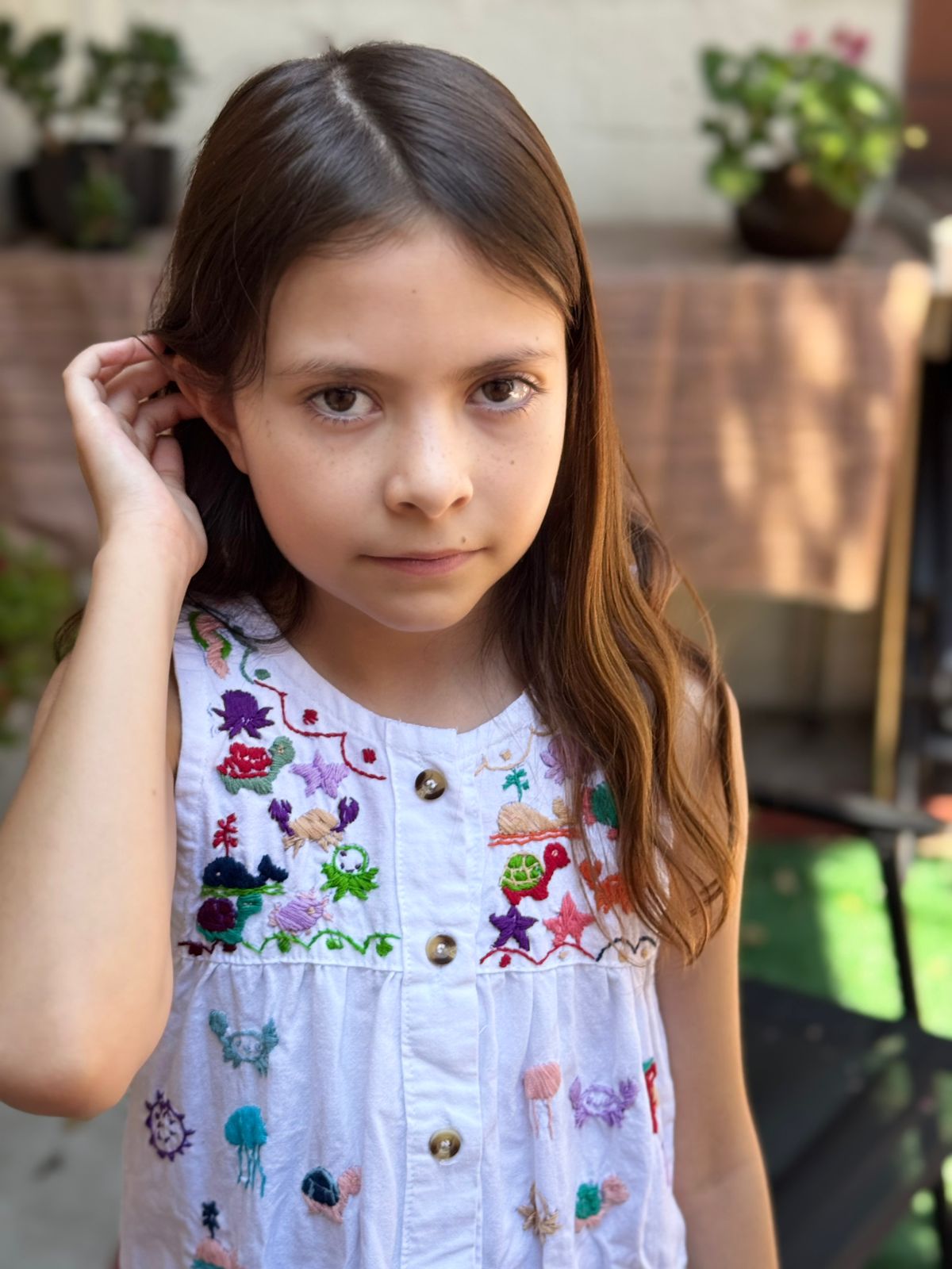 VESTIDO NIÑA ANIMALES DE MAR - Image 2