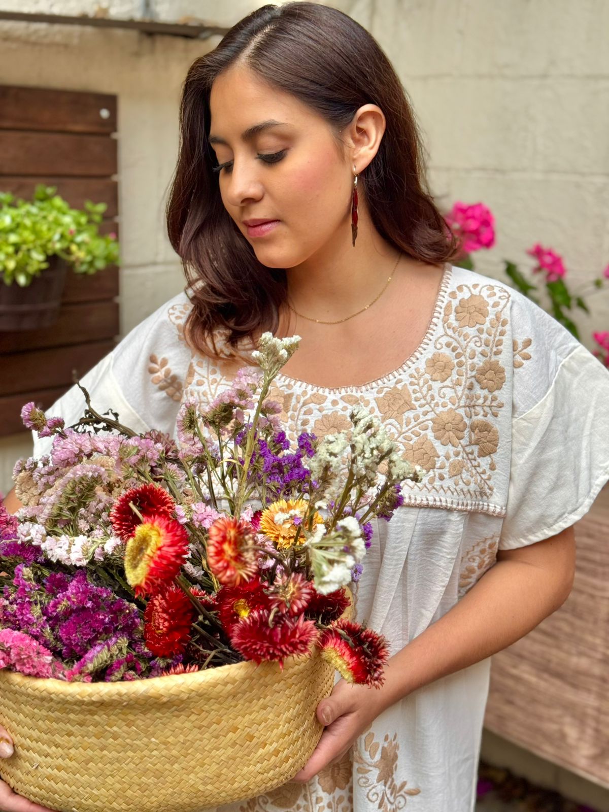 Vestido de Manta, largo, Rosy - Image 2