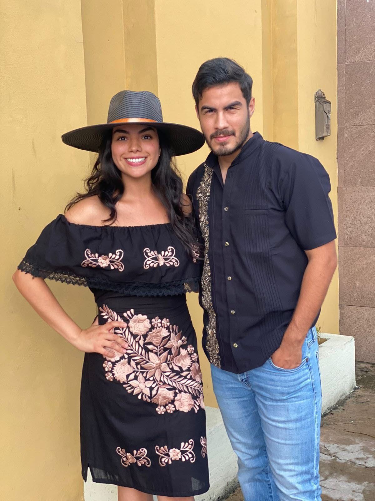 Duo Campesino negro con Dorado - Image 2