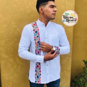 Guayabera De flores Juvenil